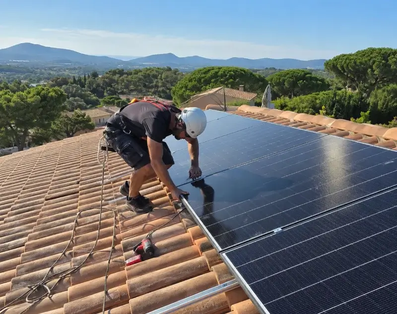Installateur panneaux solaires Saint-Aquilin — pose photovoltaïque sur toiture