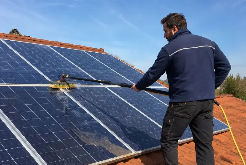 Nettoyage et entretien de panneaux solaires à Saint-Aquilin