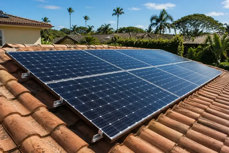 Installation de panneaux solaires à Saint-Aquilin